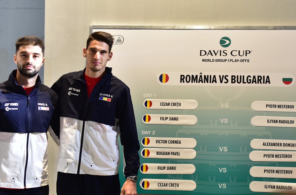 Cupa Davis: România - Bulgaria, Live Video, 12:00, pe Digi Sport 4. Confruntări decisive pentru ”Tricolori”