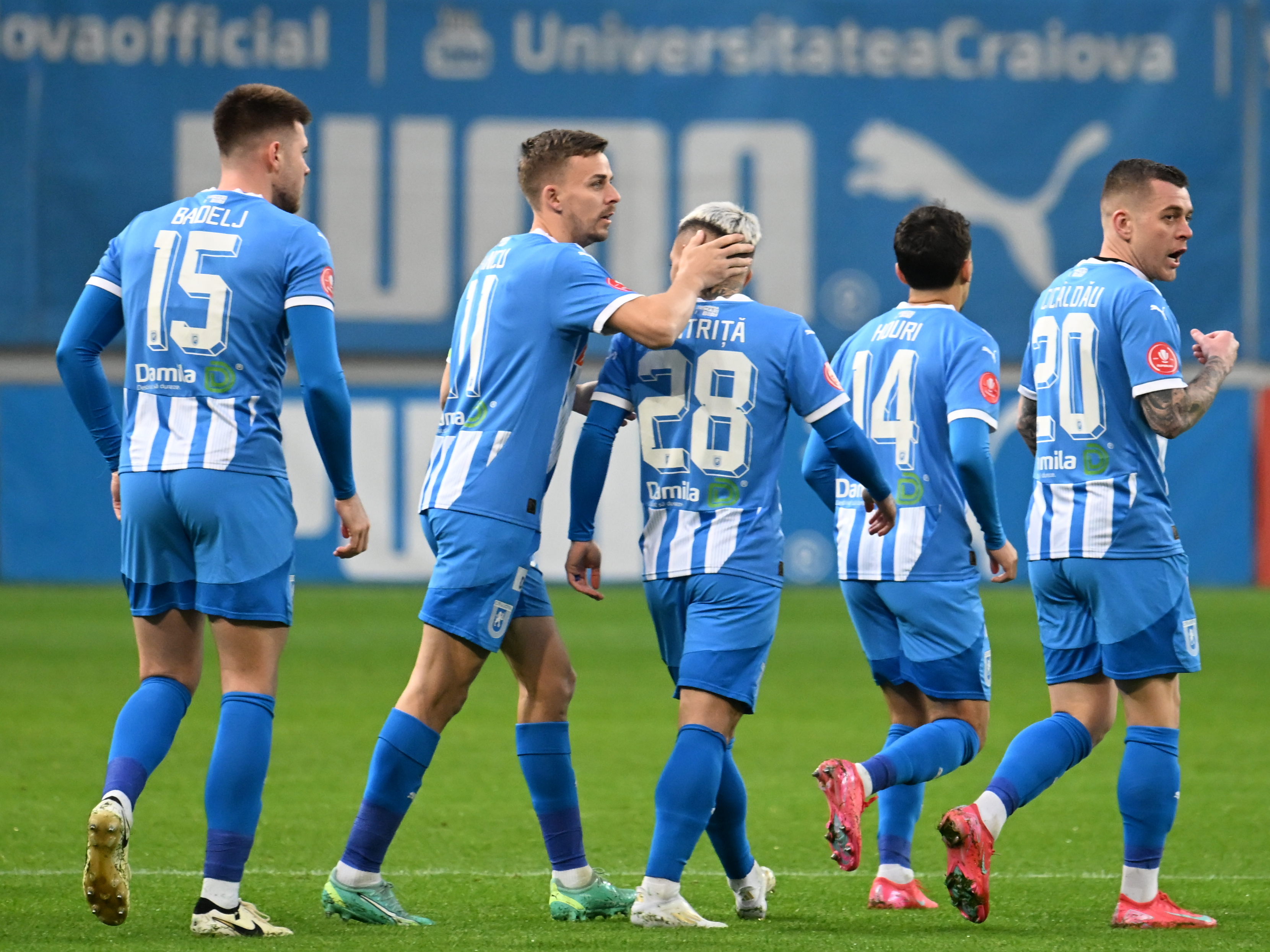 Universitatea Craiova - Poli Iași 3-1, ACUM, DGS 1. Super execuție a lui Mitriță! Oltenii s-au desprins din nou