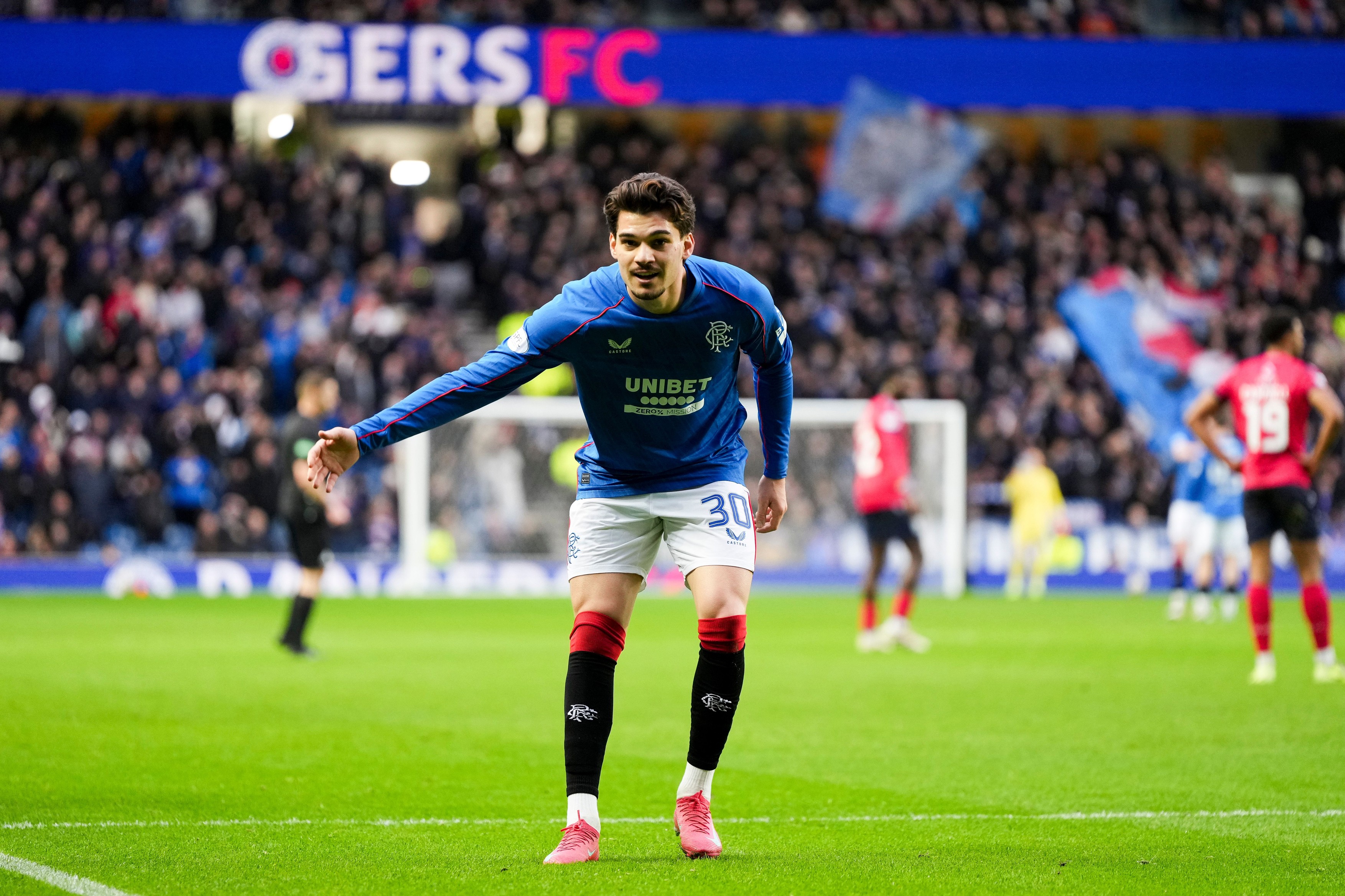 Cel mai bun! Nota primită de Ianis Hagi, după ce a dat două goluri în Rangers - Ross County 4-0