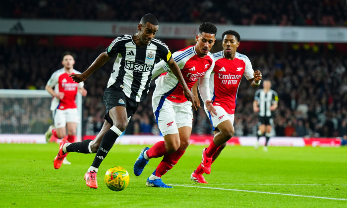Arsenal v Newcastle United, EFL Carabao Cup, Semi Final, First Leg, Football, Emirates Stadium, London, UK - 07 Jan 2025