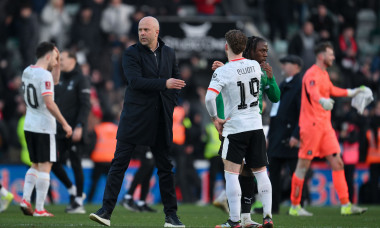 Plymouth Argyle v Liverpool, Emirates FA Cup, Fourth Round, Football, Home Park, Plymouth, UK - 09 Feb 2025