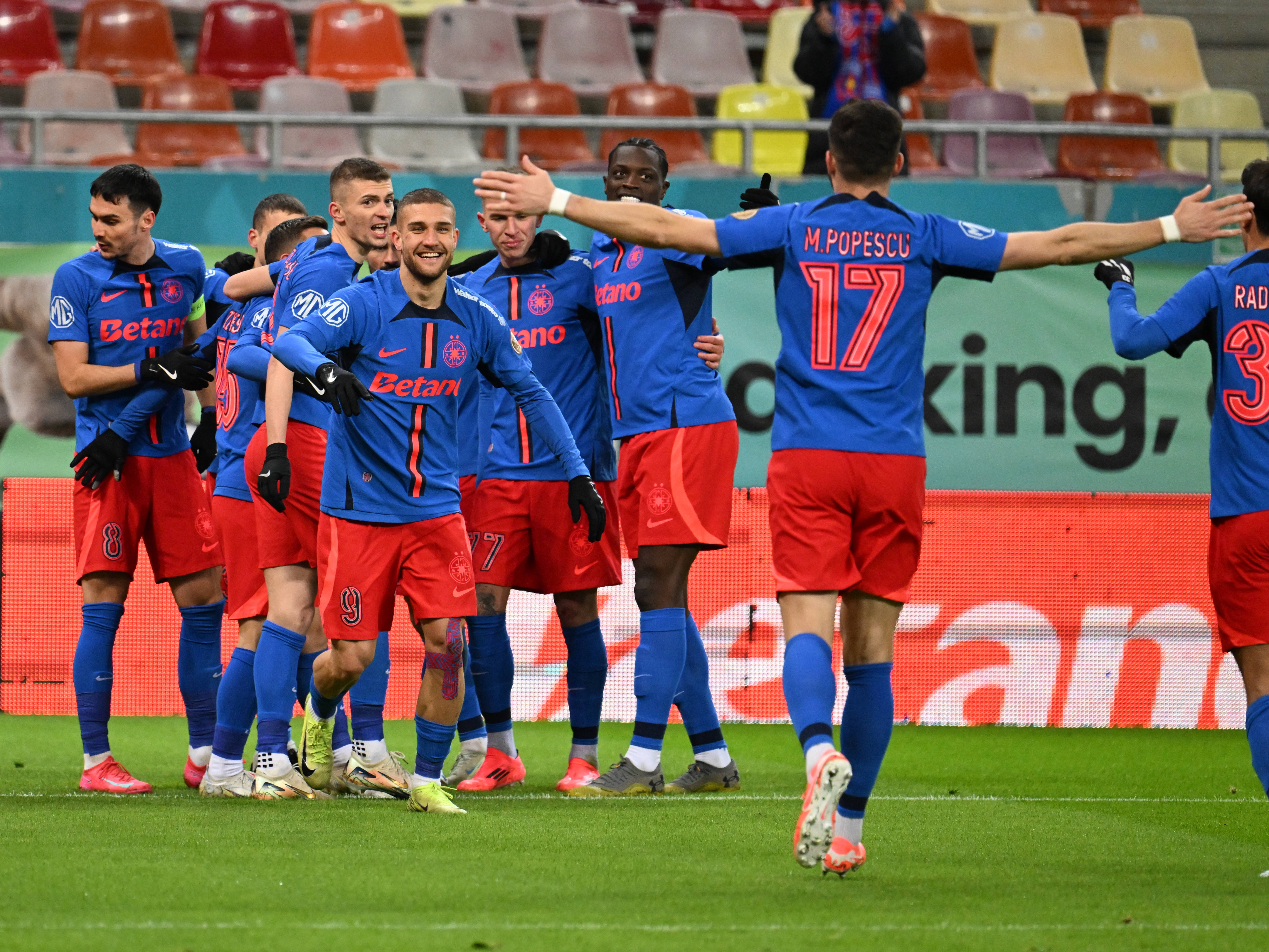 FCSB - Sepsi 3-0, ACUM, Digi Sport 1. GOOL! Campioana face spectacol pe Arena Națională