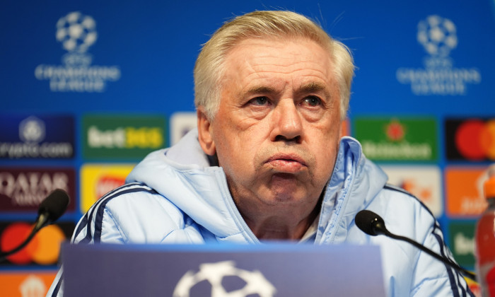 Real Madrid Training and Press Conference - Etihad Stadium - Monday February 10th