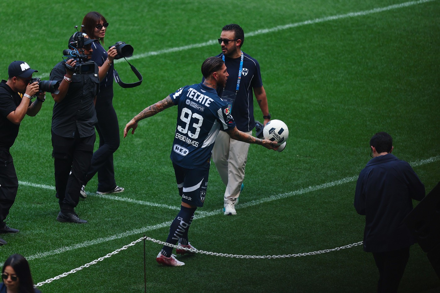 Debutul lui Sergio Ramos a ajutat-o pe Monterrey să bată recordul de asistență