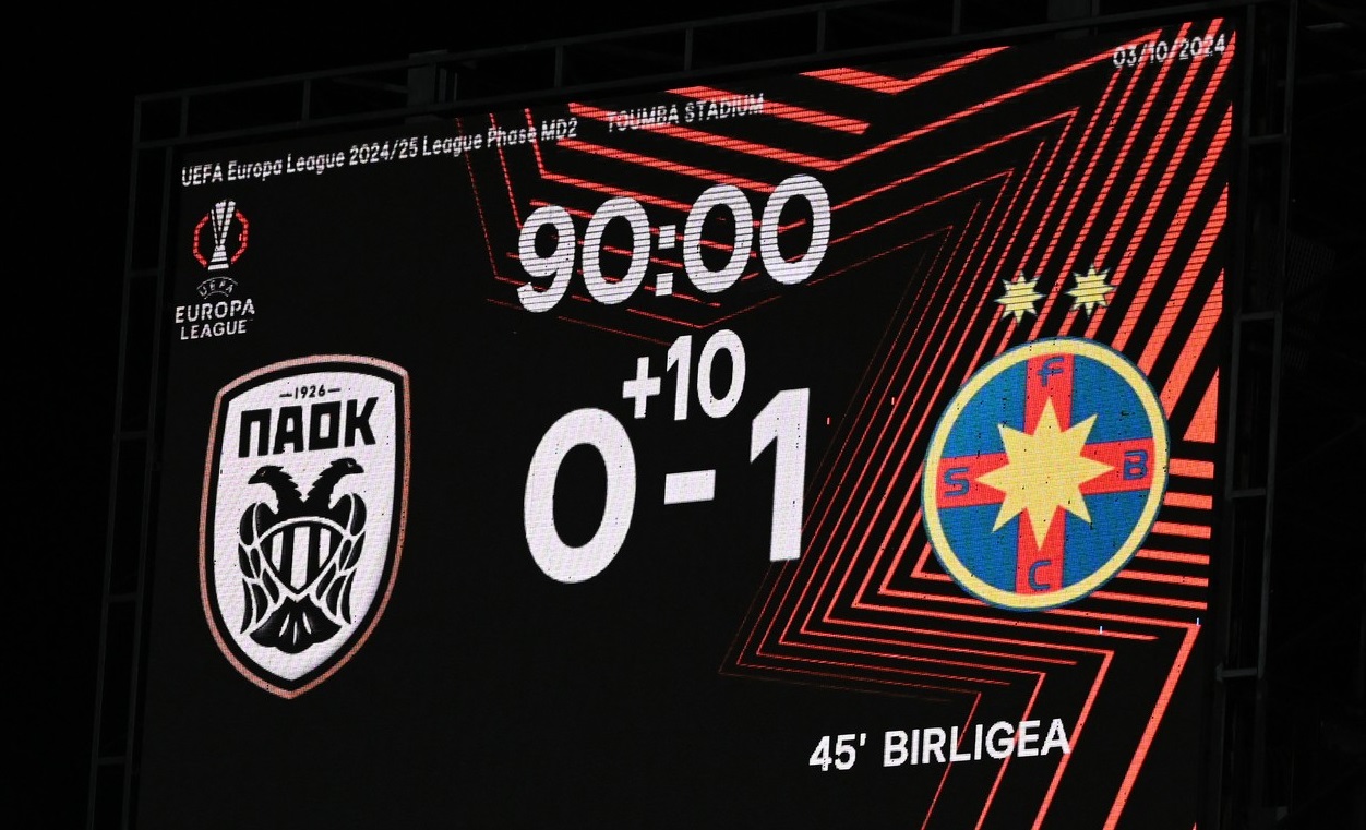Englezii au prezis scorul corect la PAOK - FCSB! "Nu se va mai repeta cazul din octombrie"