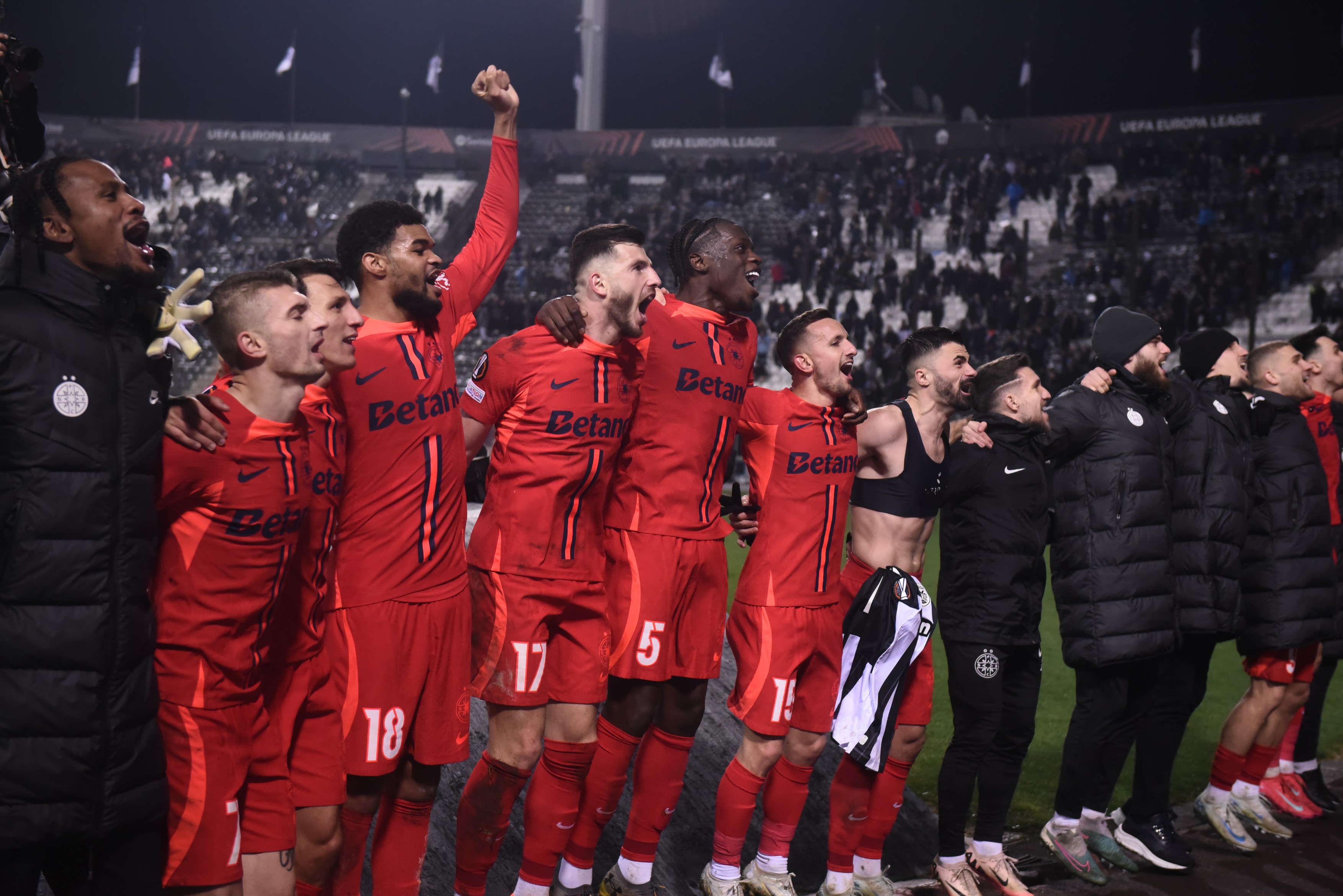 Câte puncte a primit România la coeficient, după victoria FCSB-ului cu PAOK
