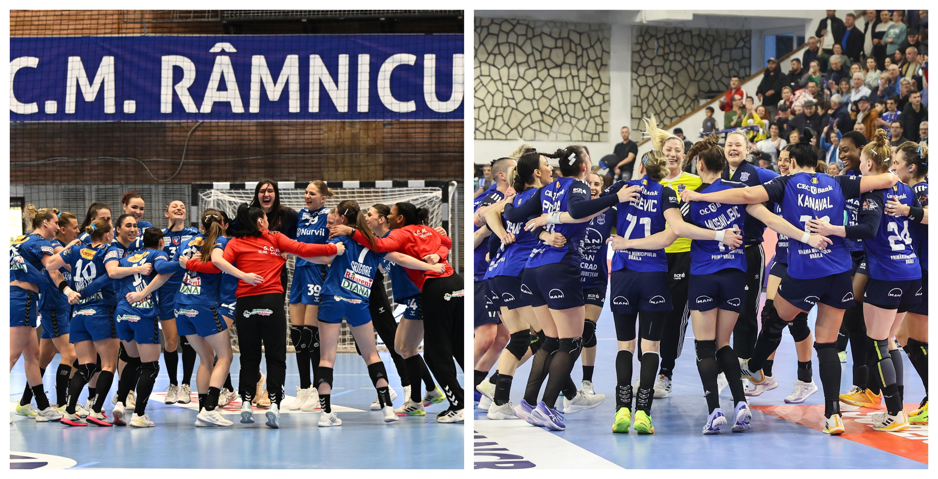 Elche - Dunărea Brăila 29-32 / Râmnicu Vâlcea - Dortmund 32-27. Victorii uriașe în grupele EHF European League!