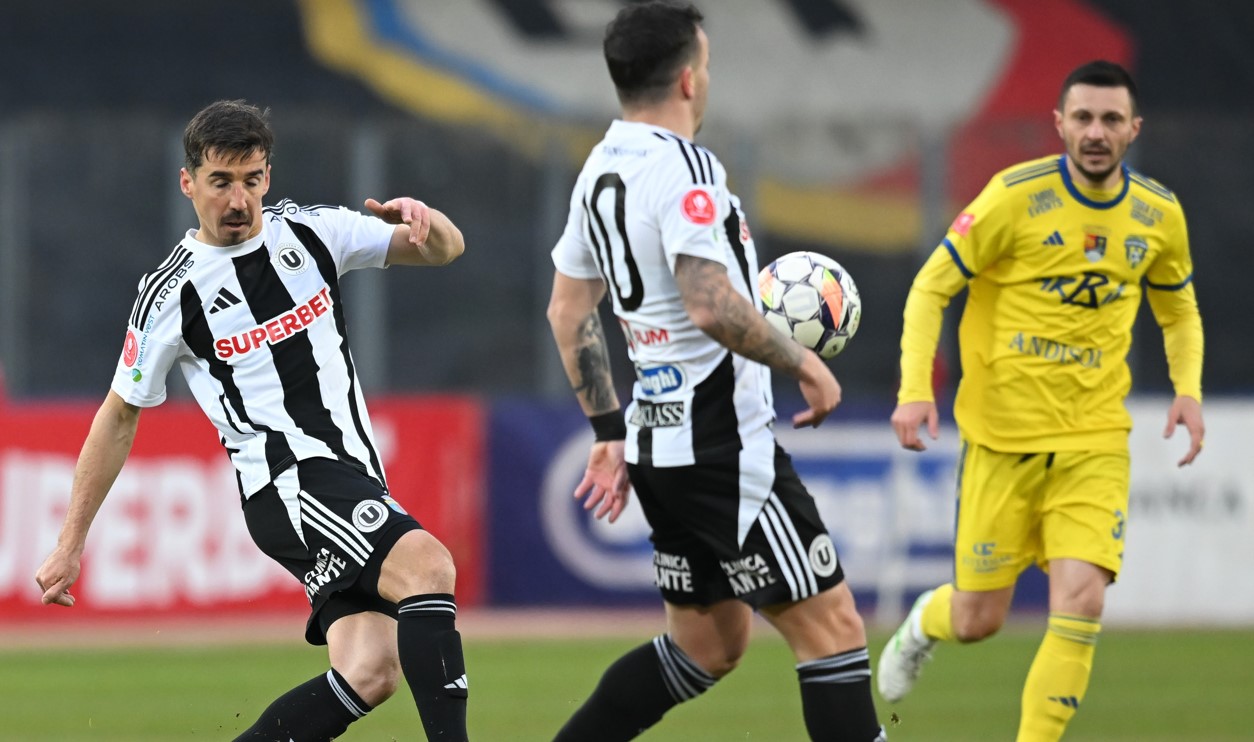 ”U” Cluj - Unirea Slobozia 3-2. Ardelenii au câștigat și au revenit pe podiumul SuperLigii