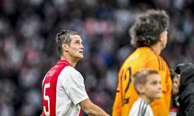 AFC Ajax Amsterdam legend player Cristian Chivu, during the match Ajax Legends - Real Madrid Legends at the Johan Cruijf