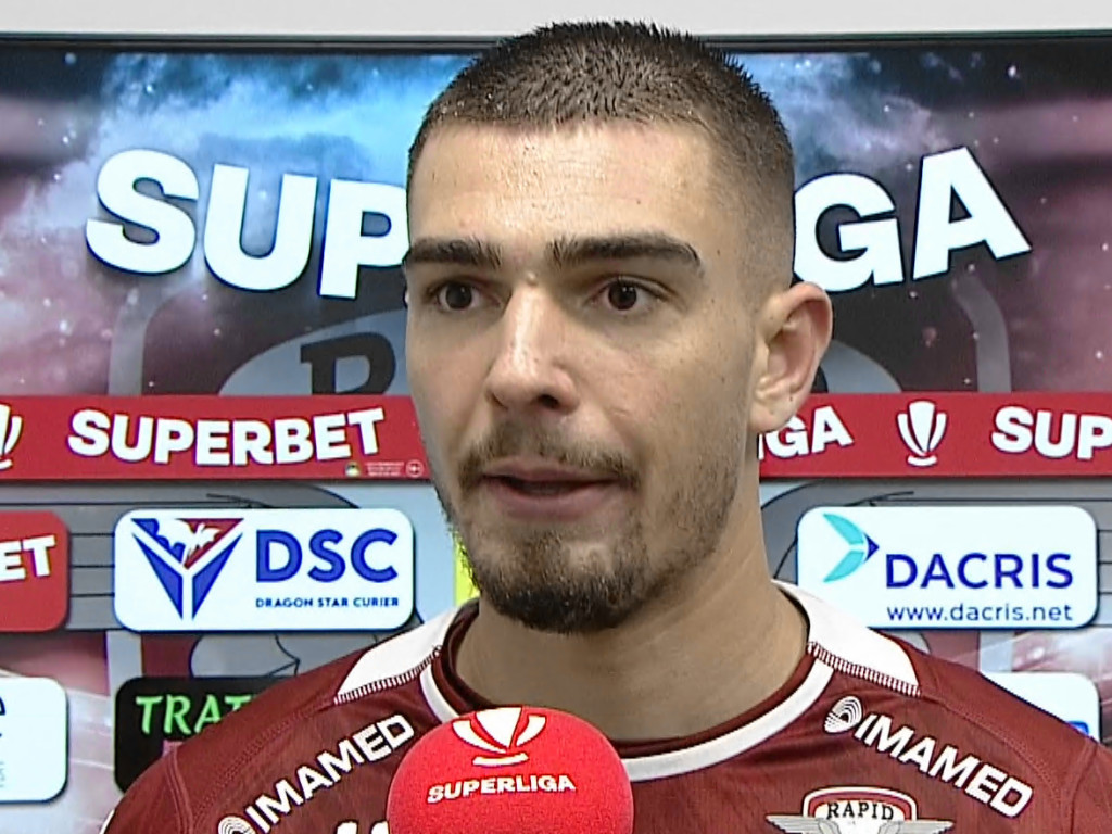 Denis Ciobotariu a revenit pe teren după două luni de absență. Ce a zis despre meciul cu Universitatea Craiova