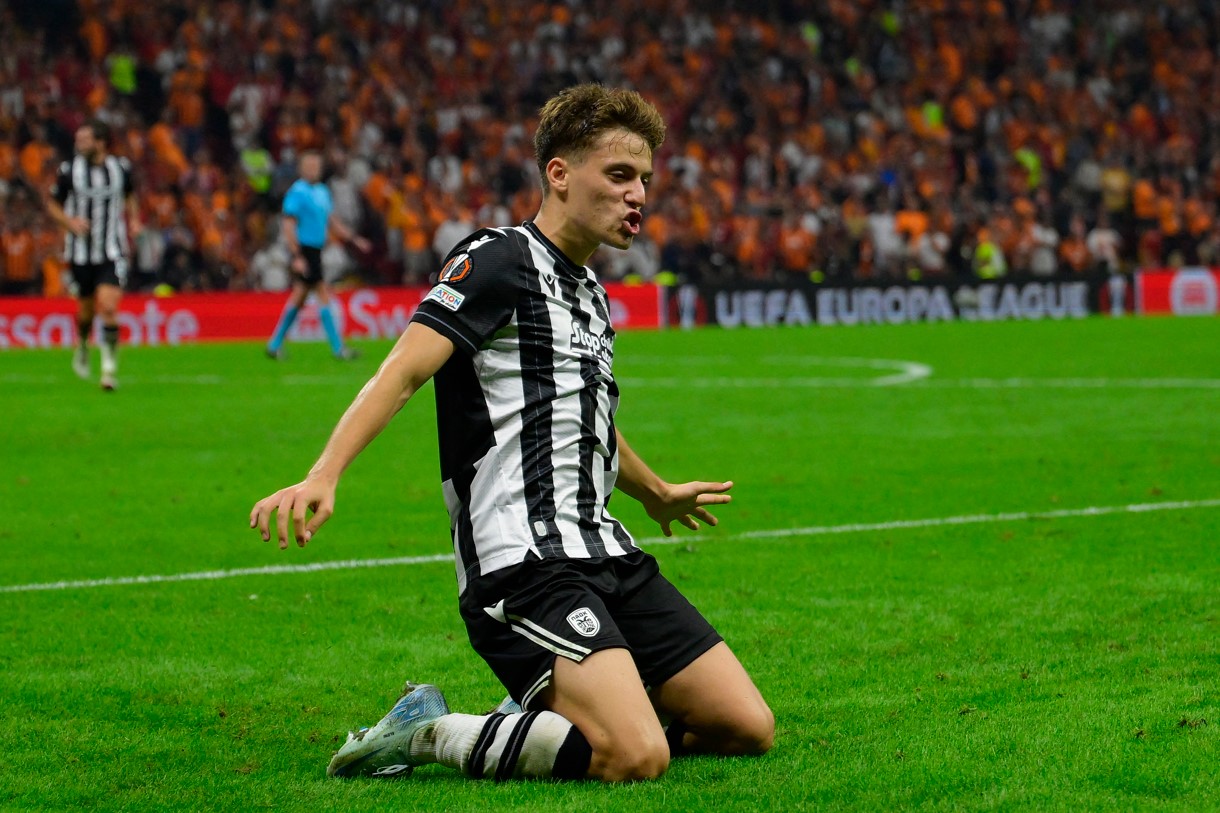 A marcat un hat-trick în PAOK - Lamia 7-0 și a amenințat-o pe FCSB: ”Obținem calificarea la București!”