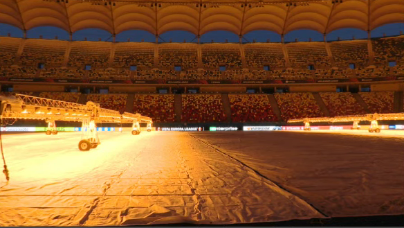 Jurnaliștii greci au reacționat, după ce au văzut gazonul de pe Arena Națională