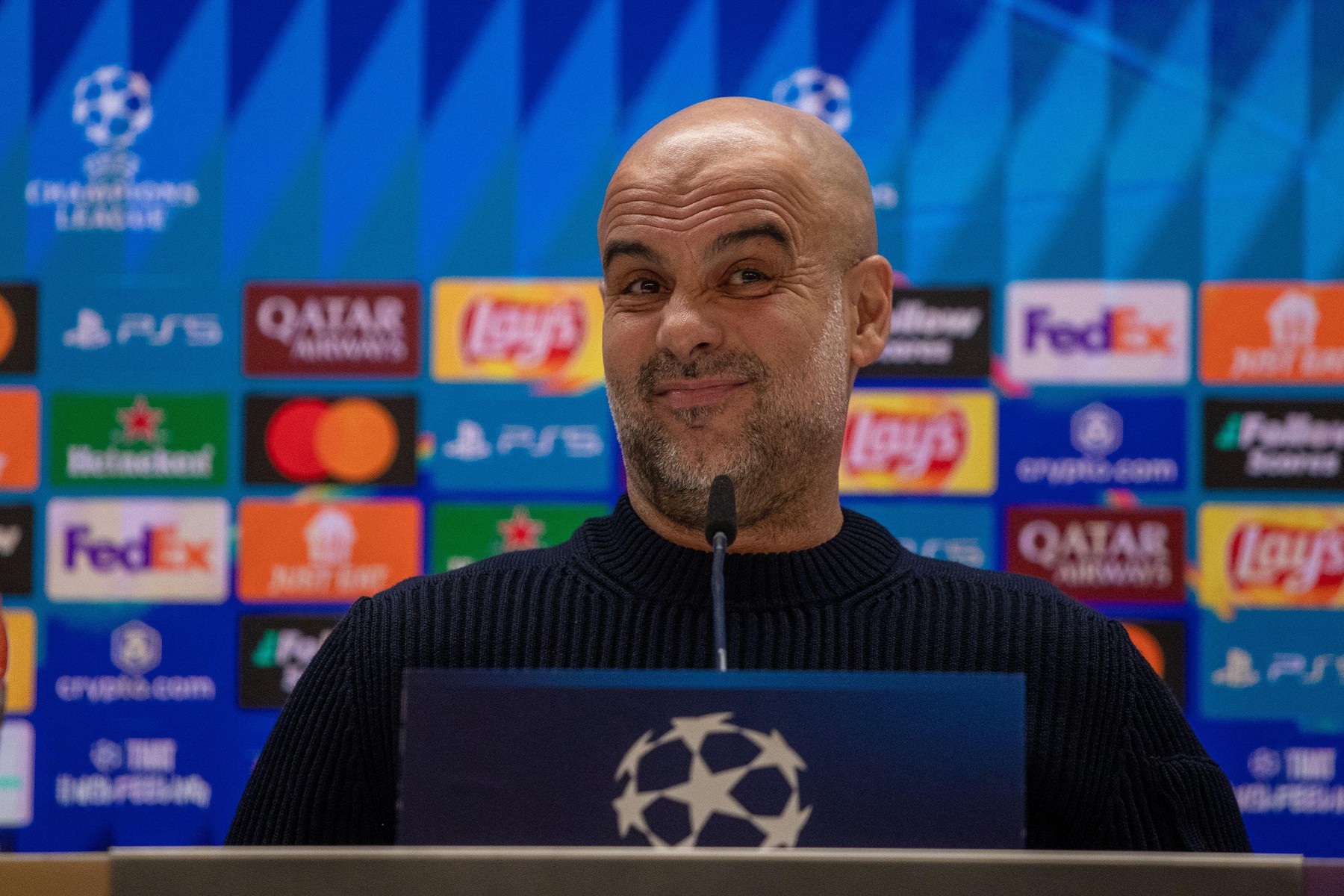 După ce a primit replica de la Carlo Ancelotti, Pep Guardiola a recunoscut: ”Pentru prima dată, am mințit”