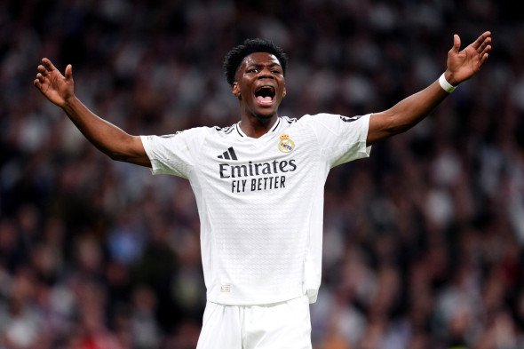 Real Madrid v Manchester City - UEFA Champions League - Knockout Phase Play Offs - Second Leg - Santiago Bernabeu