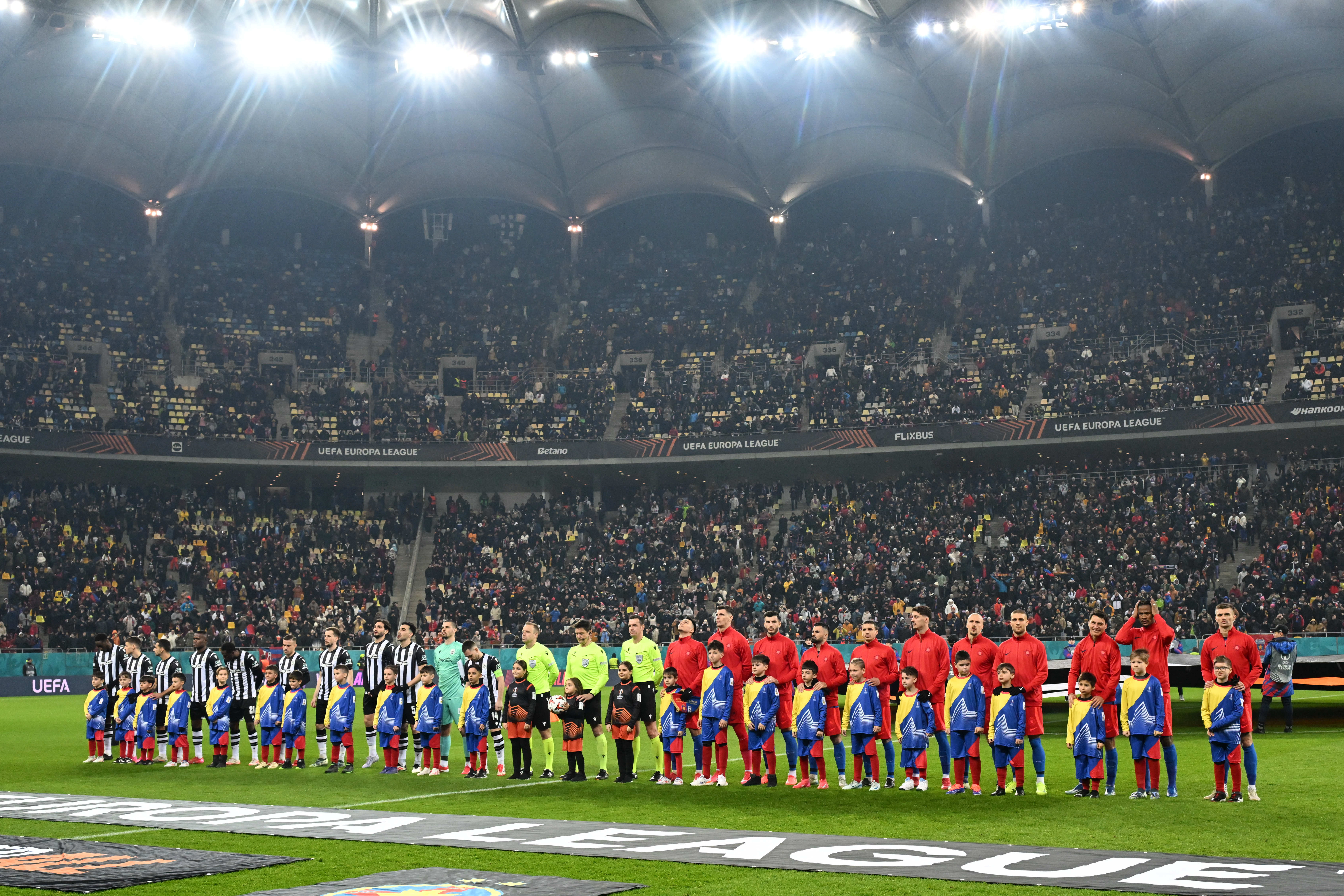 S-a bătut recordul de asistență! Câți fani au fost pe ”Arena Națională” la FCSB - PAOK 2-0