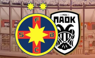 FCSB - PAOK, direct pe podiumul UEFA Europa League