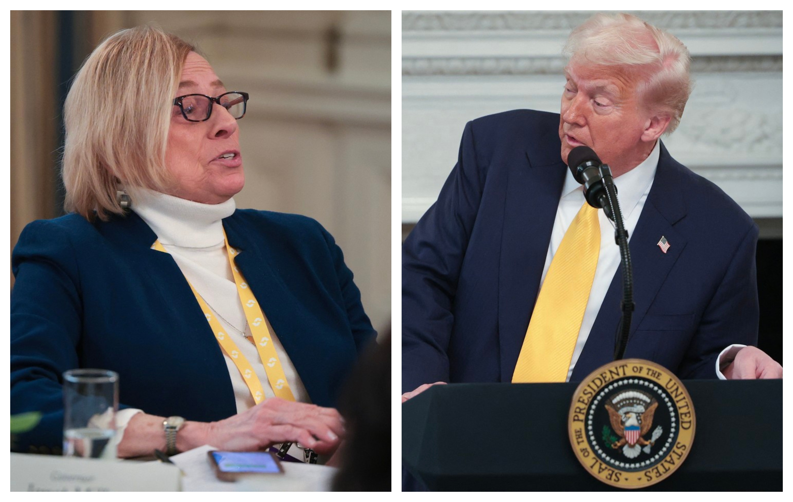 Schimb tensionat de replici, după ce Donald Trump a semnat decretul: "Ne vedem la tribunal!"