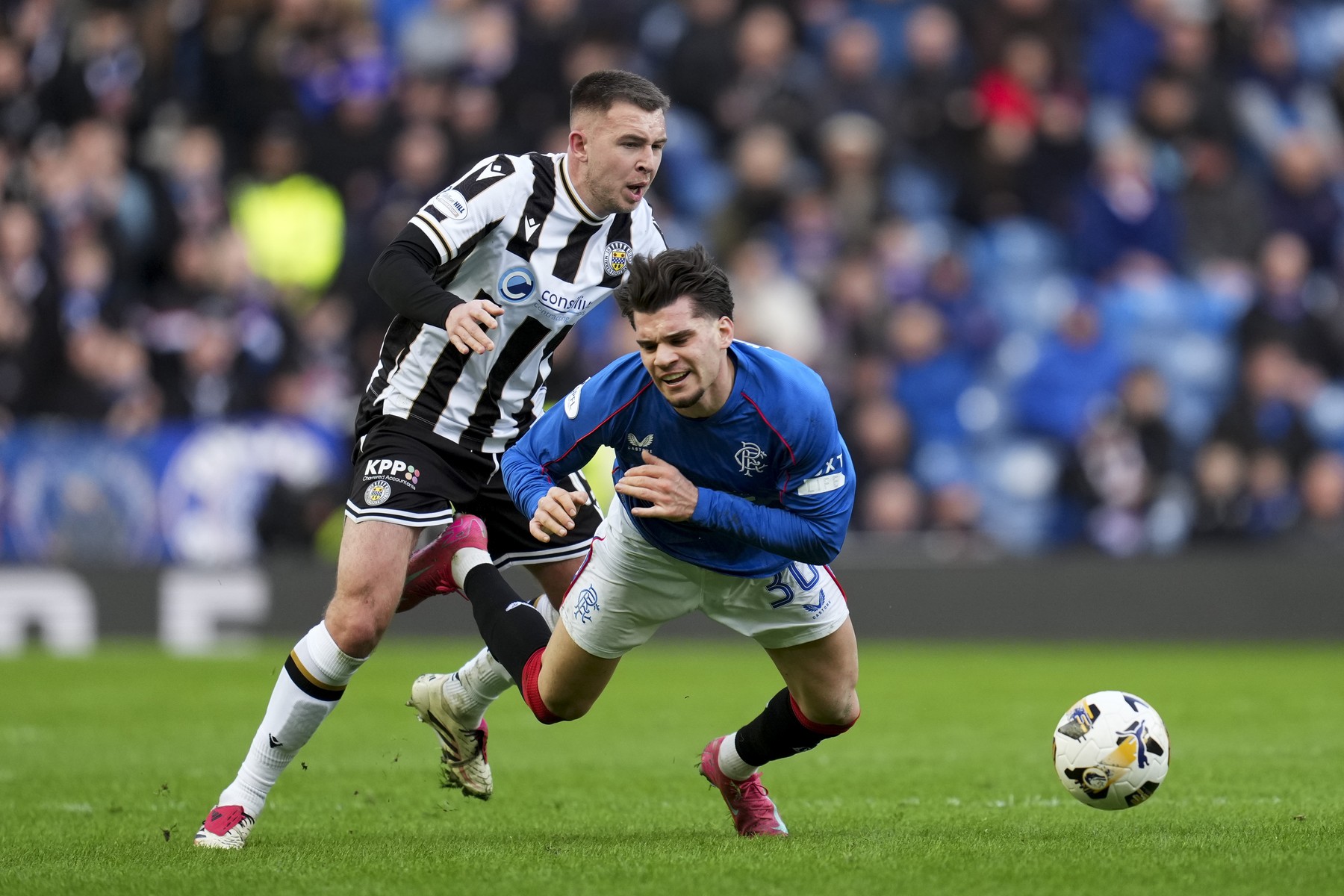 Nota primită de Ianis Hagi, după ce Rangers a pierdut cu St. Mirren 0-2. Încă un eșec pentru Philippe Clement