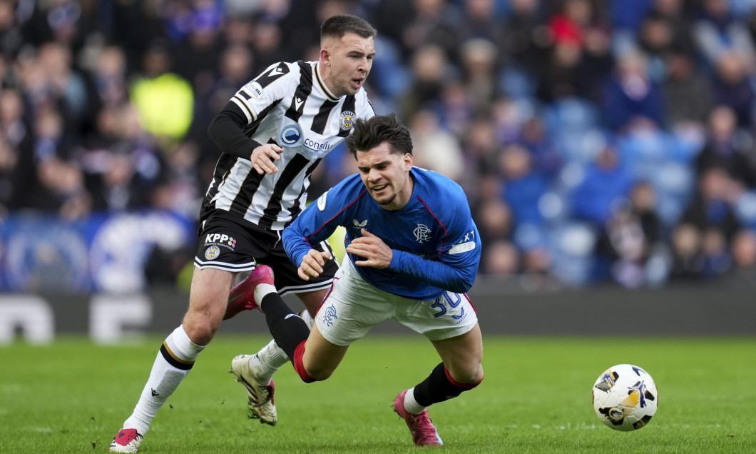 Rangers v St Mirren, William Hill Premiership, Football, Ibrox Stadium, Glasgow, Scotland, UK - 22 Feb 2025