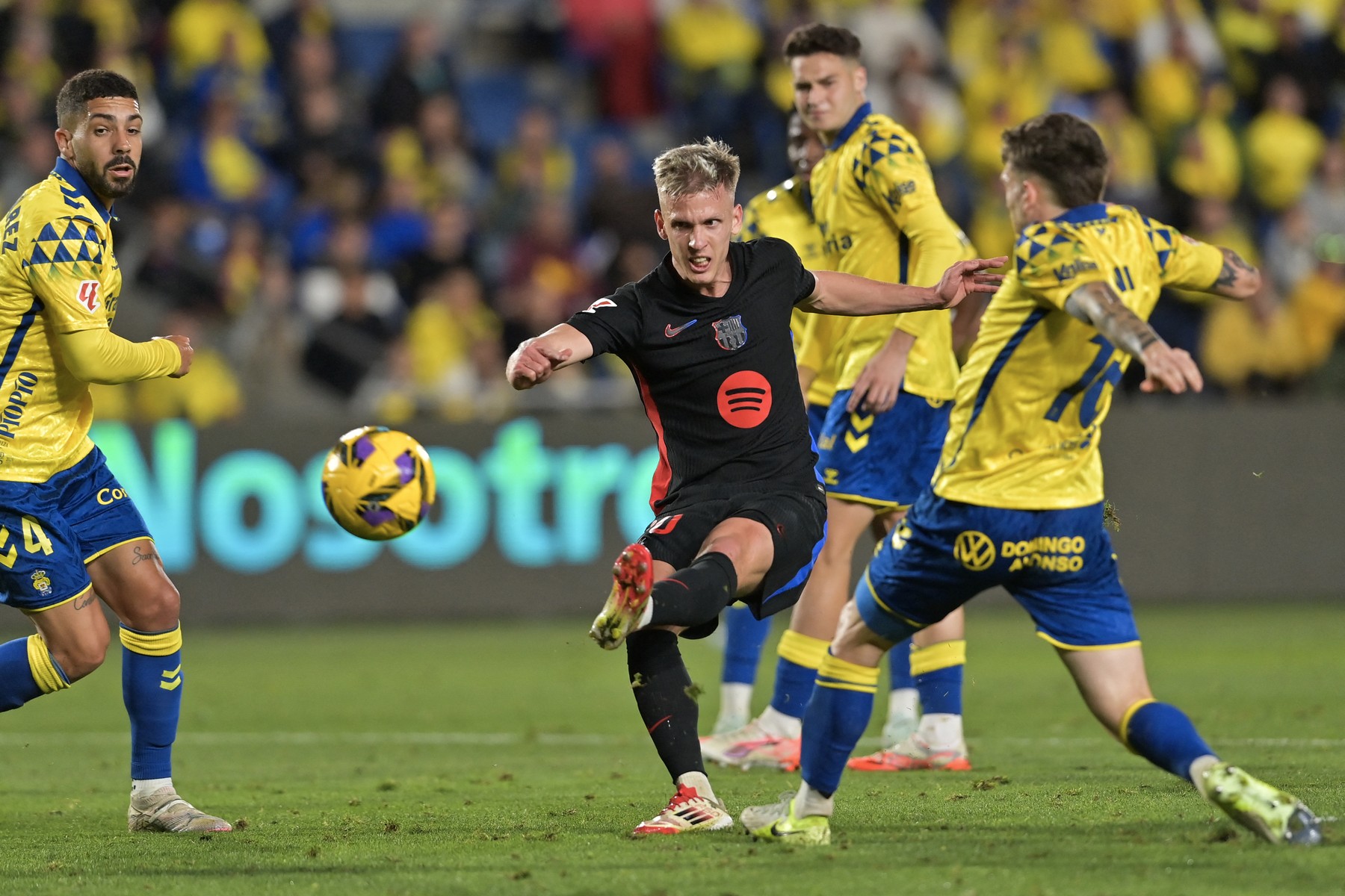 Las Palmas - Barcelona 0-2 / Valencia - Atletico Madrid 0-3. Dani Olmo și Ferran Torres au punctat pentru catalani