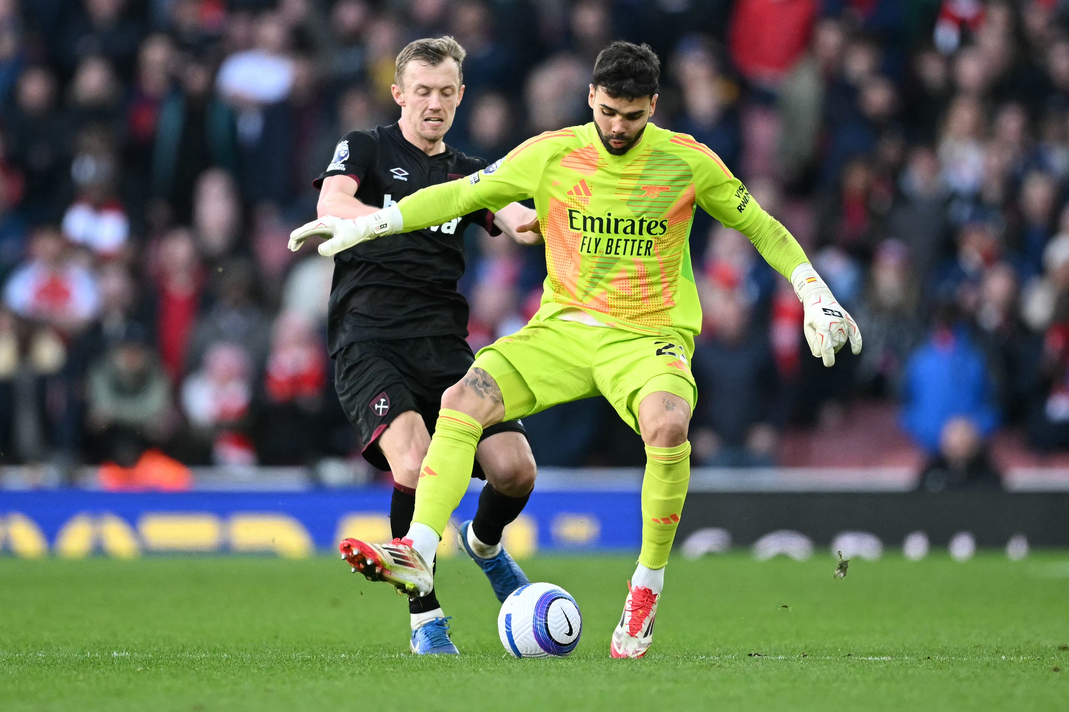 "Niciodată nu s-a mai întâmplat asta!" Portarul lui Arsenal, fază neverosimilă în minutul 90+8
