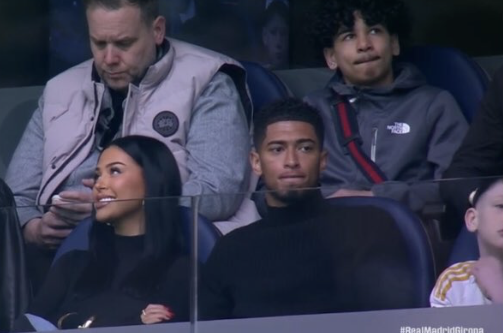 Nu se mai ascund: Jude Bellingham, prima apariție publică alături de noua iubită, la Real Madrid - Girona