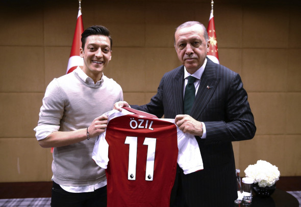 ozil erdogan