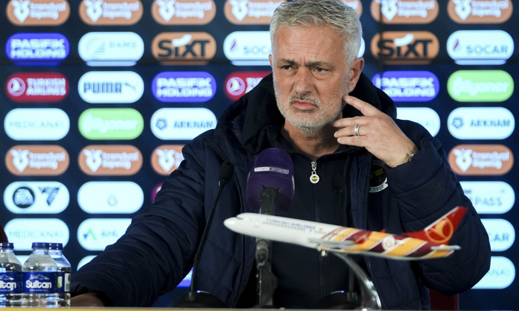 Press conference following Turkish Super Lig match between Galatasaray and Fenerbahce