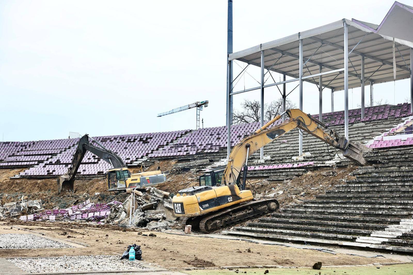 Unde a ajuns nocturna stadionului din Timișoara după demolare! Destinația: un club de tradiție din România