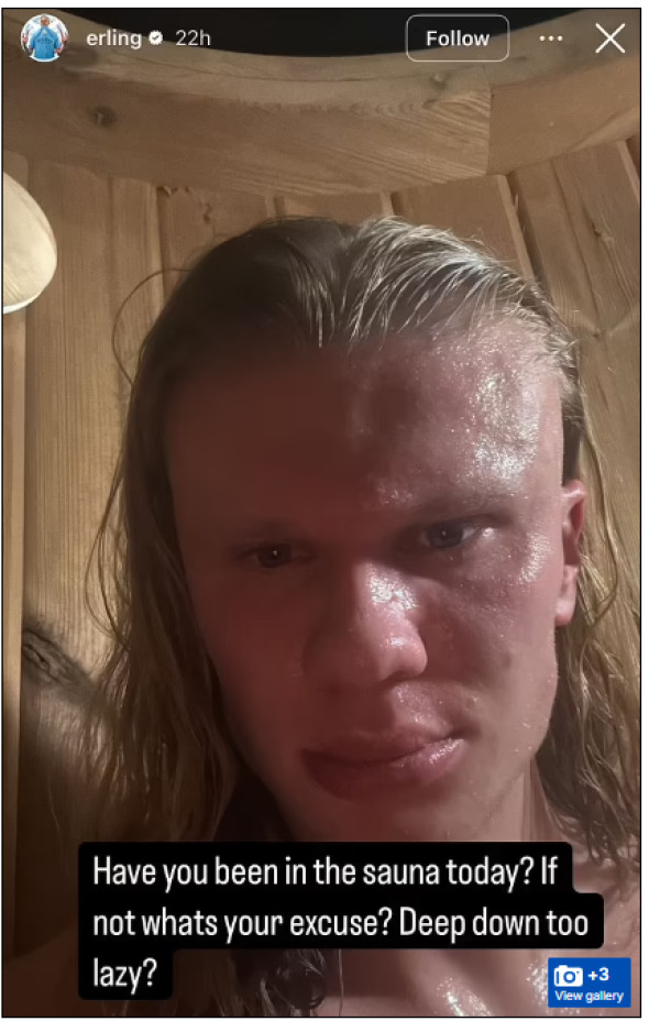 haaland sauna