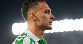 Antony dos Santos (Real Betis) during UEFA Conference League match between Real Betis and KAA Gent, at Benito Villamarin on February 20, 2025 in Sevil