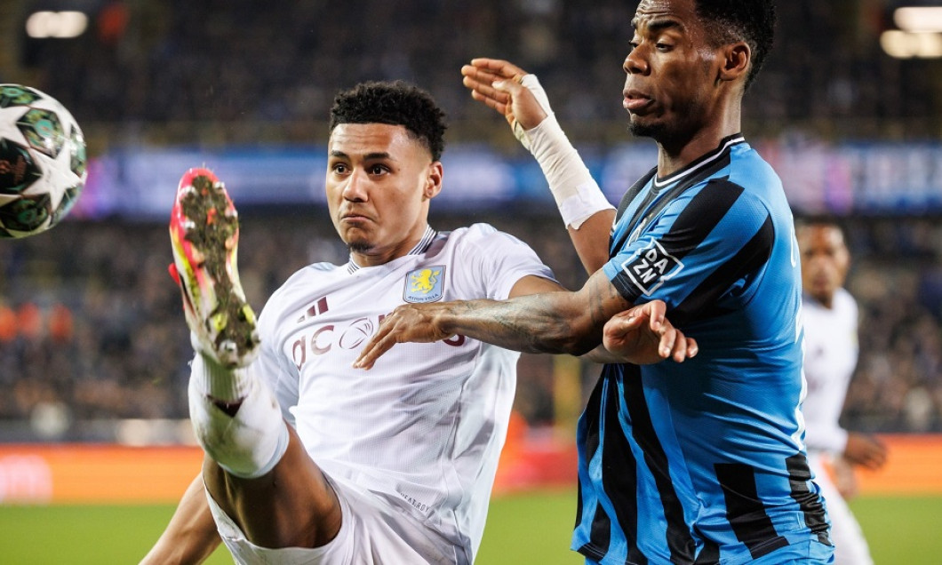 SOCCER CL 1/8 CLUB BRUGGE VS ASTON VILLA