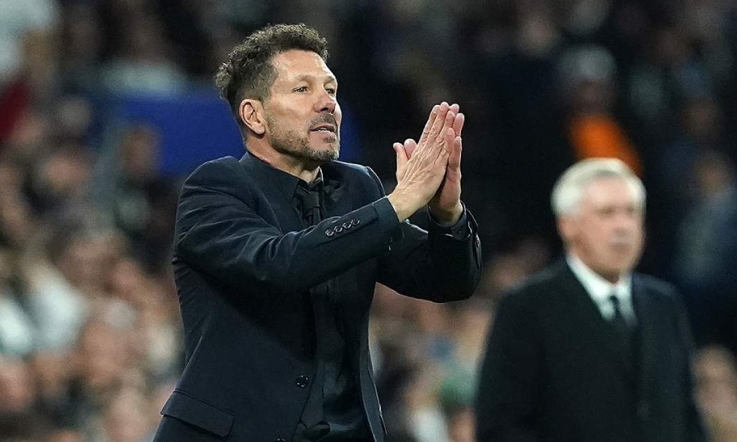 Spain: REAL MADRID CF v ATLETICO DE MADRID. CHAMPIONS LEAGUE 2024/2025. ROUND OF 16. 1ST LEG MATCH.