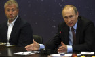 Russian oligarkh Roman Abramovich pictured with the Russian President Vladimir Putin