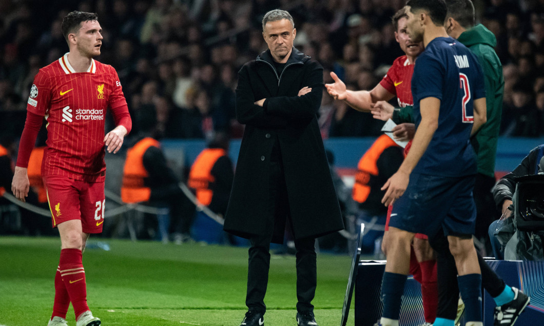 FOOTBALL: Paris SG vs FC Liverpool - Champions League - Round of 16 first leg - 03/05/2025