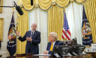 President Donald Trump And FIFA?s Gianni Infantino Unveil World Cup Task Force At The White House ? 07 Mar 2025