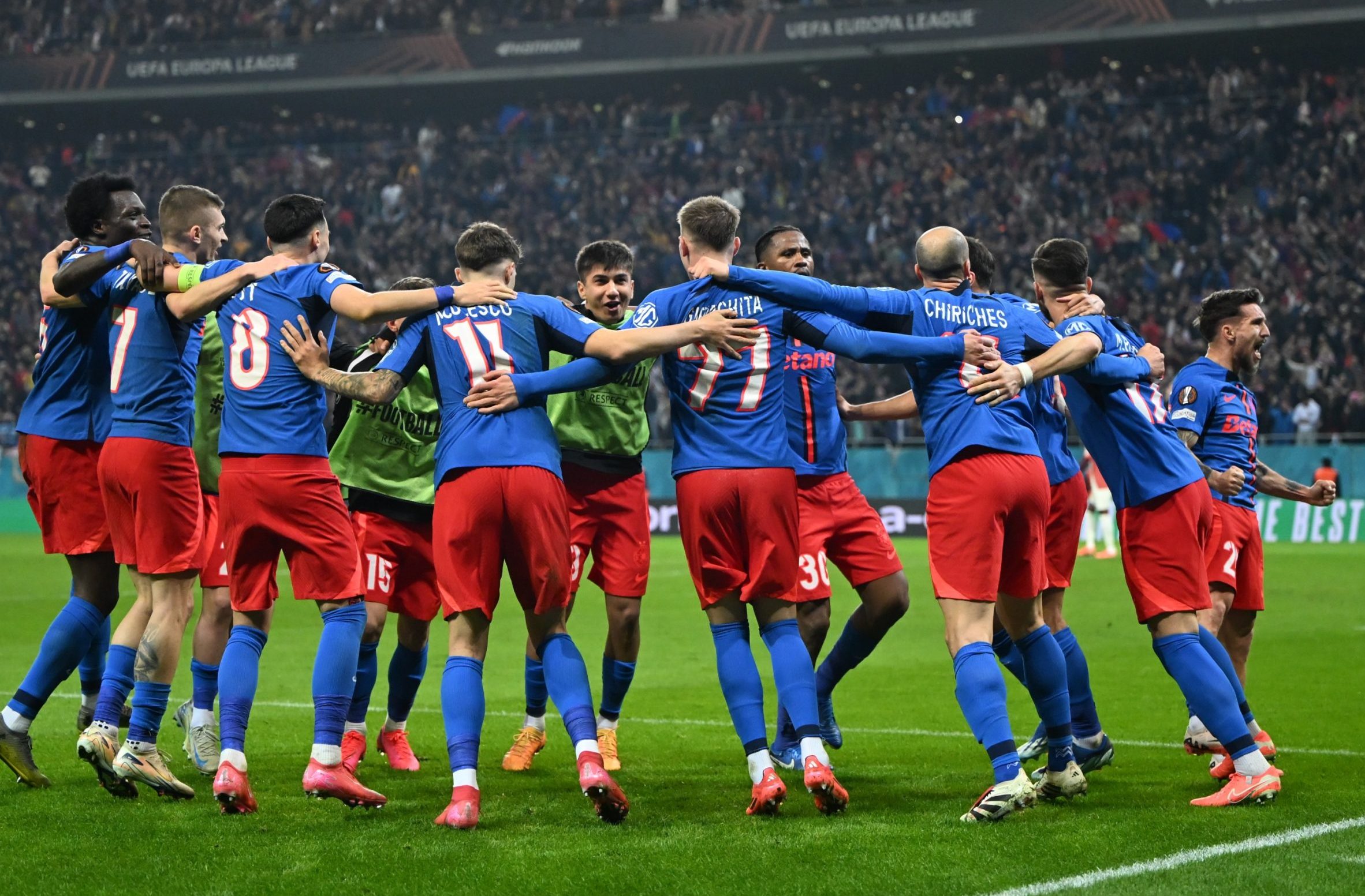 FCSB rămâne fără jucători la antrenamente. Roș-albaștrii au 11 fotbaliști convocați la meciurile din martie