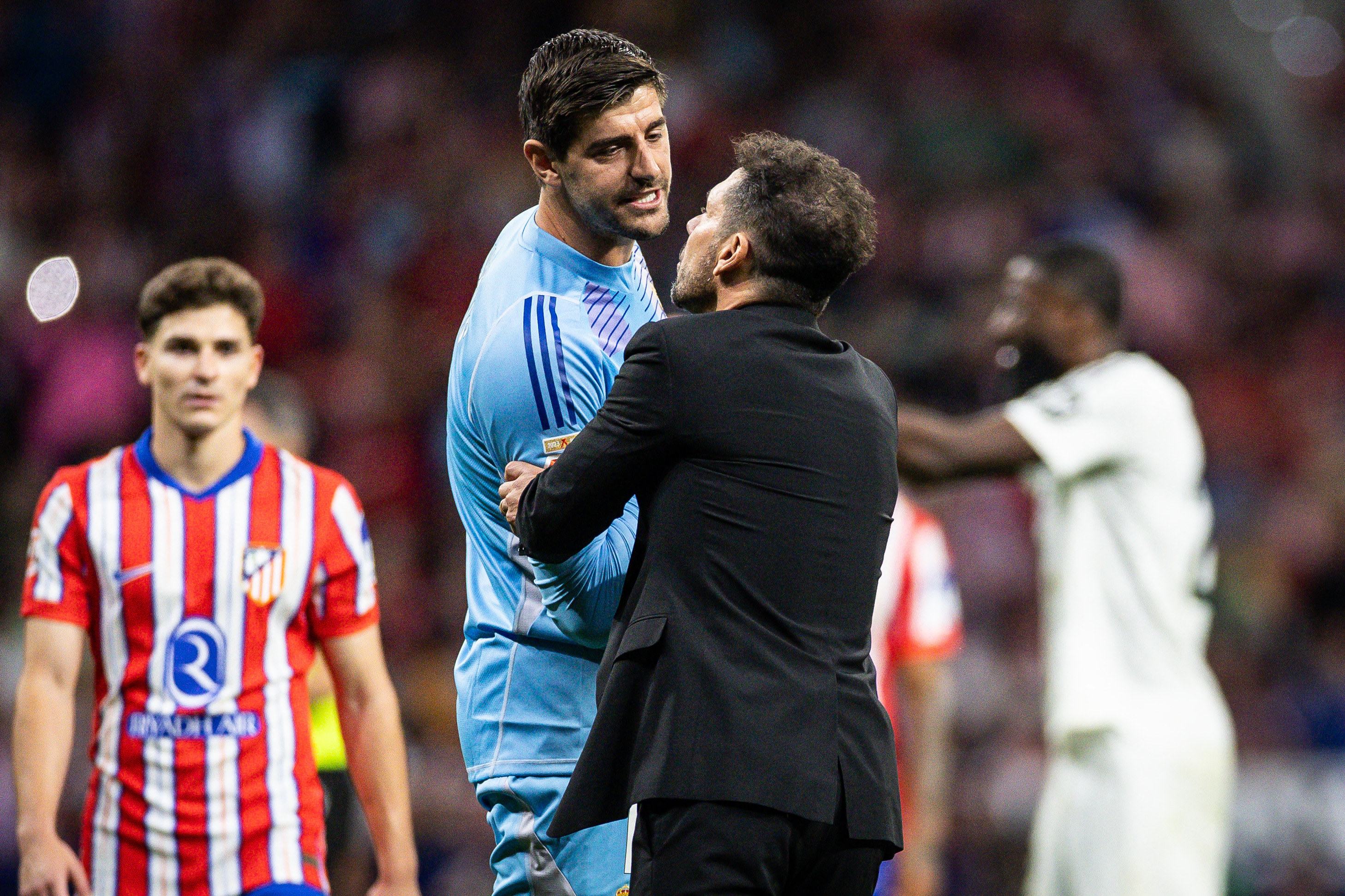 Thibaut Courtois l-a atacat pe Diego Simeone: ”M-am săturat! Mereu plânge și se victimizează”