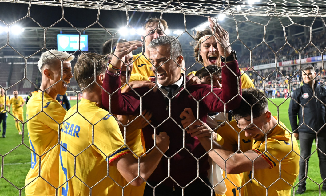 FOTBAL:ROMANIA U21-ELVETIA U21, PRELIMINARIILE UEFA EURO 2025 (15.10.2024)