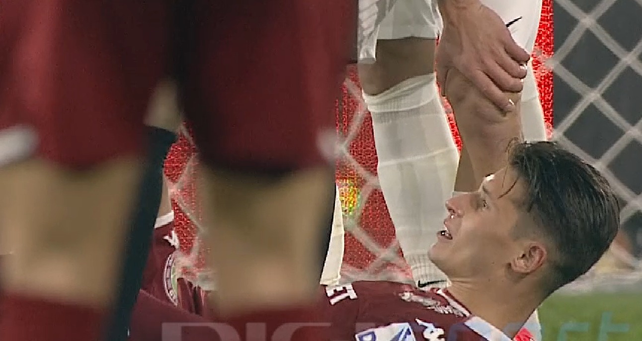 Verdictul medicilor, după ce Alex Dobre a ieșit accidentat cu Hermannstadt! Urmează derby-ul cu FCSB