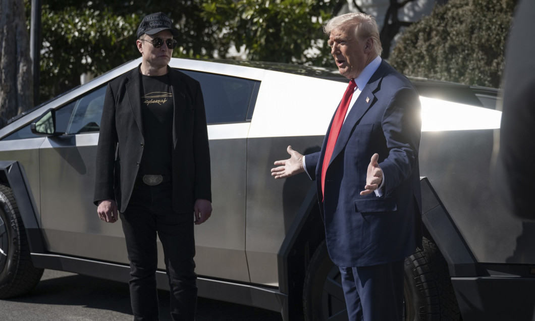 U.S President Trump Promotes Tesla Electric Vehicles