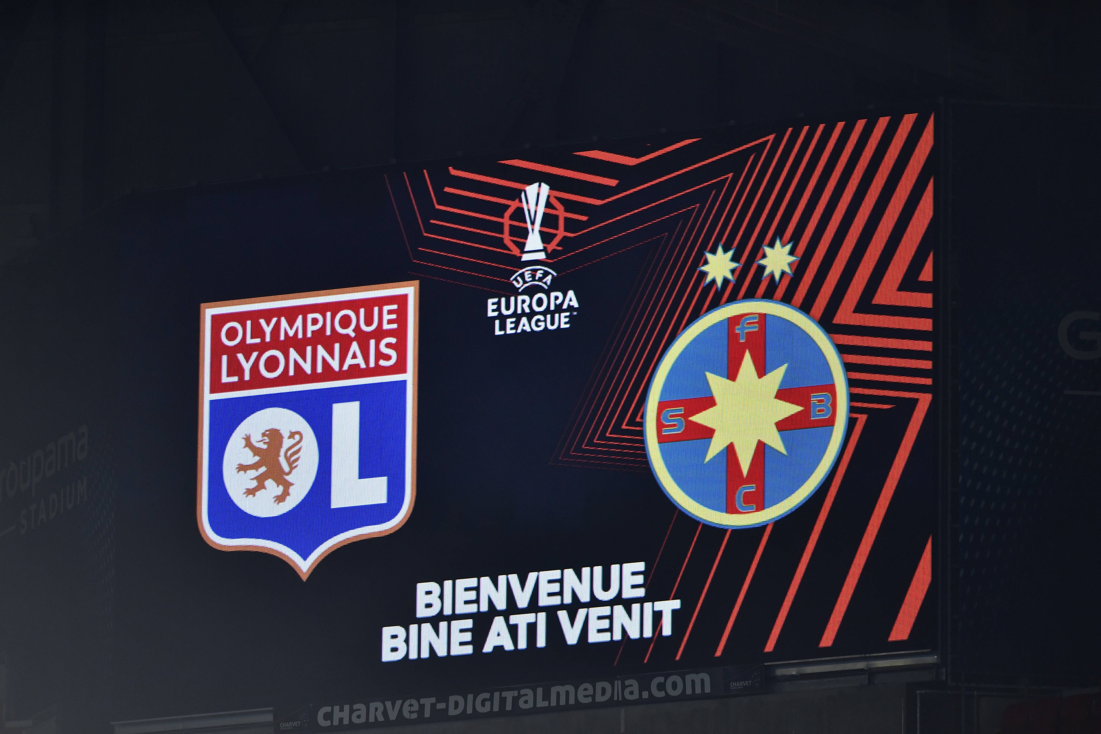 S-au făcut calculele! Ce șanse are Lyon să câștige Europa League, după 7-1 la general cu FCSB