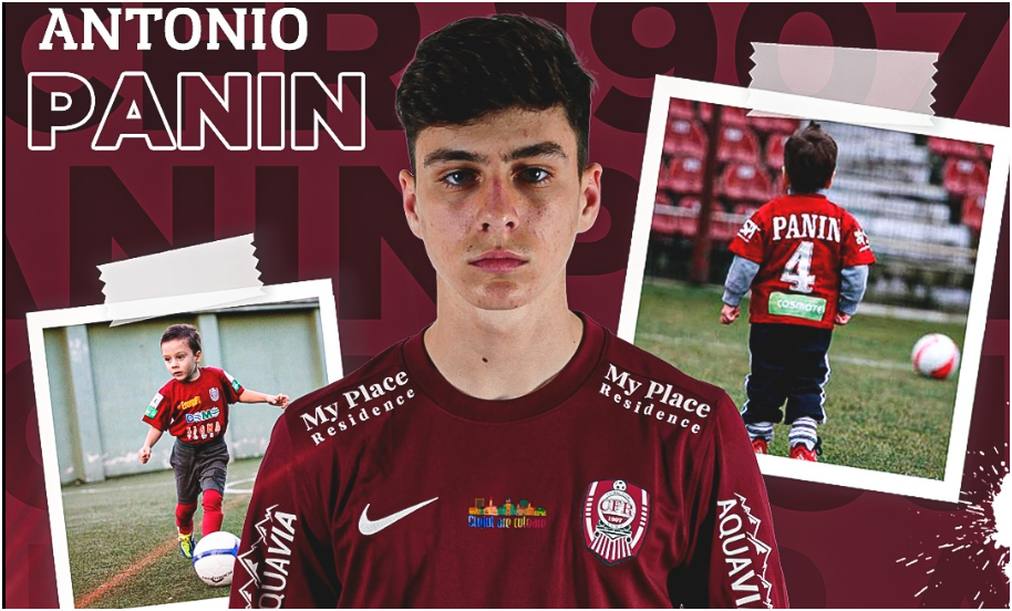 Antonio Panin a semnat cu CFR Cluj