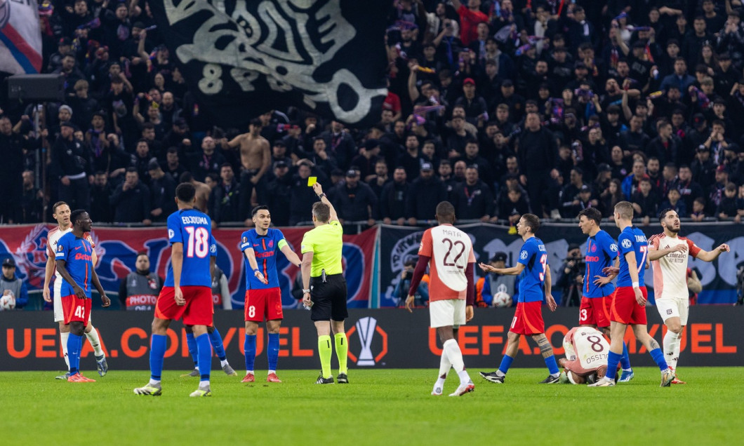 FOOTBALL - EUROPA LEAGUE - FCSB v LYON, , Bucharest, Roumanie - 06 Mar 2025
