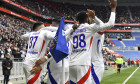 Ernest NUAMAH of Lyon scoring goal