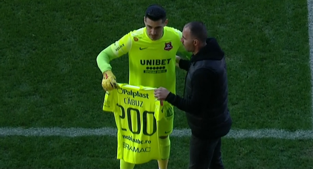 Hermannstadt - Unirea Slobozia 0-0, DGS 1. Cătălin Căbuz, la meciul 200 în SuperLiga