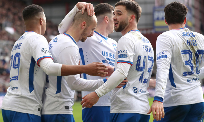 Heart of Midlothian v Rangers, William Hill Premiership, Football, Tynecastle Park, Edinburgh, Scotland, UK - 16 Feb 2025