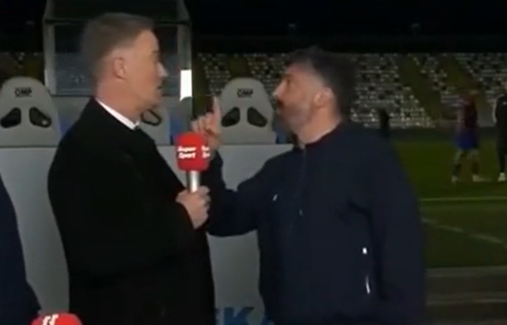 Nu se dezminte! Gennaro Gattuso a fost la un pas de bătaie, după ce echipa sa a pierdut lamentabil