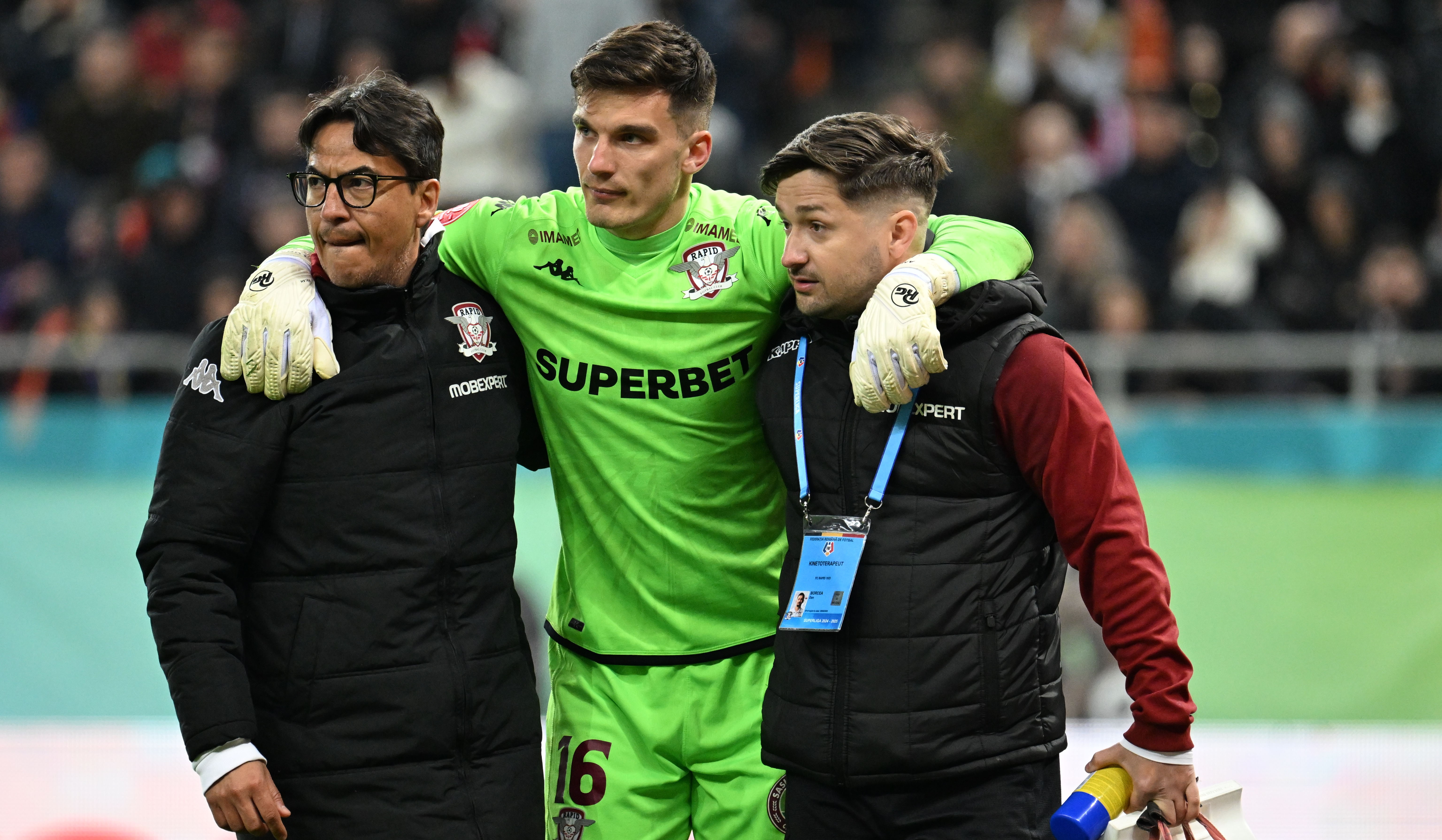 Ce urmează pentru Marian Aioani, după ce a ieșit accidentat în FCSB - Rapid