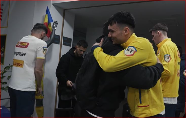 Revenire emoționantă la echipa națională